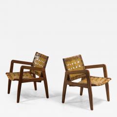 Beauchemin Brothers Pair of Webbed Armchairs USA 1950s - 2910627