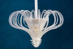 Beautiful Art Deco Murano Chandelier or Lanterne 1940s - 2057460
