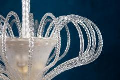 Beautiful Art Deco Murano Chandelier or Lanterne 1940s - 2057461