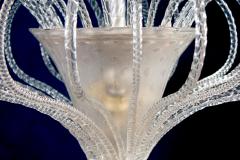 Beautiful Art Deco Murano Chandelier or Lanterne 1940s - 2057464