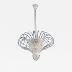 Beautiful Art Deco Murano Chandelier or Lanterne 1940s - 3065309