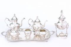 Beautiful English Silver Plate Tea Coffee Service - 1836603