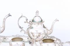 Beautiful English Silver Plate Tea Coffee Service - 1836604