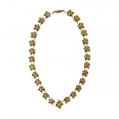 Beautiful Grape Leaf 18K Necklace - 2971221