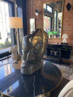 Beautiful Italian Half Bust Bronze Sculpture 1960 - 2483657