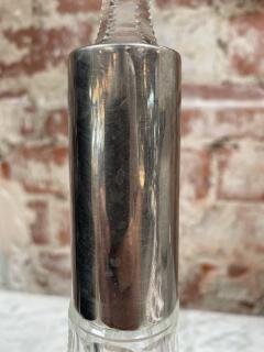 Beautiful Italian Mid Century Glass Bottle 1970s - 2073237