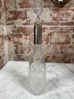 Beautiful Italian Mid Century Glass Bottle 1970s - 2073240