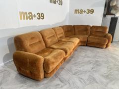 Beautiful Italian Mid Century Sectional Sofa 1980s - 3449584