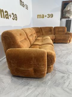 Beautiful Italian Mid Century Sectional Sofa 1980s - 3449587