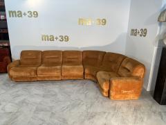Beautiful Italian Mid Century Sectional Sofa 1980s - 3449590