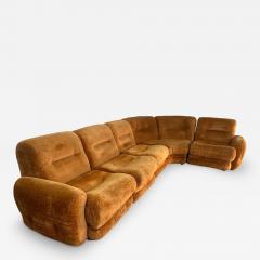 Beautiful Italian Mid Century Sectional Sofa 1980s - 3449832