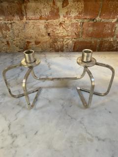 Beautiful Italian Silver Candlestick 1950 - 2359253