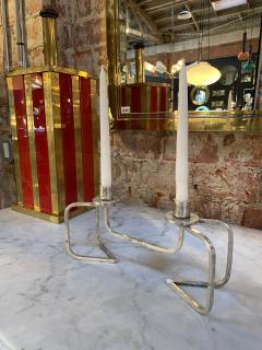 Beautiful Italian Silver Candlestick 1950 - 2359254