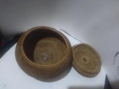 Beautiful Native American Hand Woven Basket - 3877869