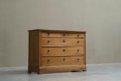 Beautiful Provincial Vernacular Chest of Drawers in Solid Oak 19th Century - 4582223