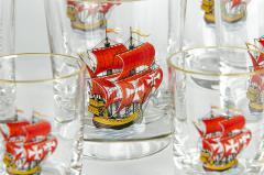 Beautiful Vintage Barware 14 Pieces Cocktail Shaker Set - 554641