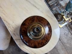 Beautiful and Unique Briar Italian Table Lamp by Tommaso Barbi 1960s - 3257880