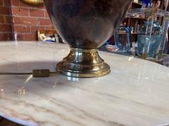 Beautiful and Unique Briar Italian Table Lamp by Tommaso Barbi 1960s - 3257881