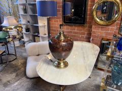 Beautiful and Unique Briar Italian Table Lamp by Tommaso Barbi 1960s - 3257884