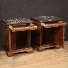 Beautiful pair of Italian bedside tables from the 60s - 3904503