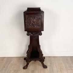 Beautifully Carved Safe on Stand Late 19th Century - 2488035