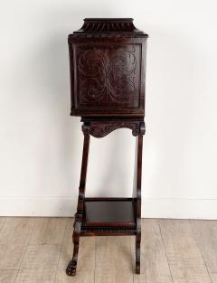 Beautifully Carved Safe on Stand Late 19th Century - 2488043