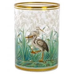 Beautifully Hand Painted Moser Barware Service - 2925548