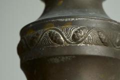 Beautifully Patinated Art Deco Vase in Metal - 4396147