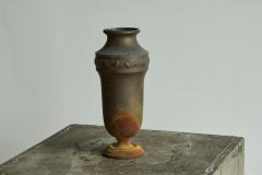 Beautifully Patinated Art Deco Vase in Metal - 4396152