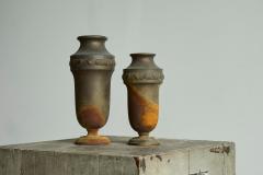 Beautifully Patinated Art Deco Vase in Metal - 4396163