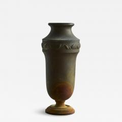 Beautifully Patinated Art Deco Vase in Metal - 4402807
