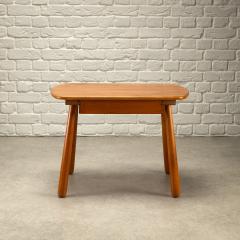 Beech Side Table Denmark 1950s - 4049538