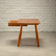 Beech Side Table Denmark 1950s - 4049541