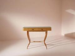 Beechwood Console Table Produced in Chiavari Italy 1950s - 3472975