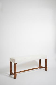 Beechwood piano stool 1910s  - 4684620