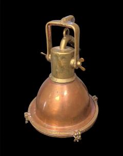 Beehive Nautical Brass Copper Pendant Lamp - 2808462