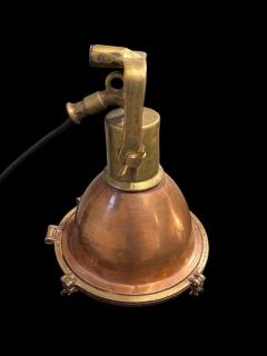 Beehive Nautical Brass Copper Pendant Lamp - 2808486