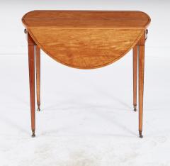 Beeswing Satinwood Pembroke Table - 4647717