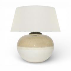 Beige and Ivory Ceramic Table Lamp - 4455878