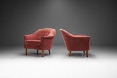 Bejra M bel Tibro Upholstered Armchairs Sweden 1960s - 3160371