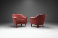 Bejra M bel Tibro Upholstered Armchairs Sweden 1960s - 3160372
