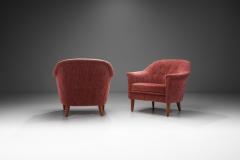 Bejra M bel Tibro Upholstered Armchairs Sweden 1960s - 3160373