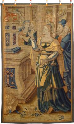 Belgian 17th Century Figurative Woven Tapestry - 4250445