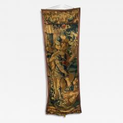 Belgian 17th Century Woven Tapestry of Soldier - 4230688