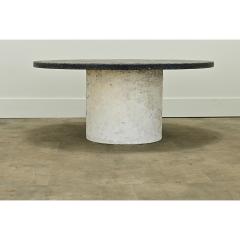 Belgian Blue Stone Round Coffee Table - 3510804