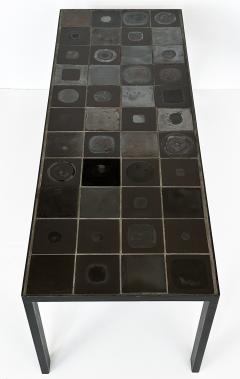 Belgian Ceramic Tile Top Coffee Table - 3016048