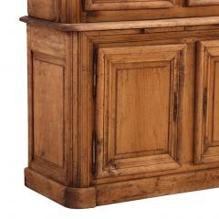Belgian Oak Two Piece Breakfront Cabinet C 1940 - 4705886