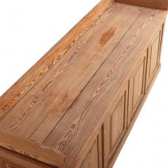 Belgian Pitch Pine Display Cabinet Sideboard C 1900  - 4497496