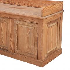 Belgian Pitch Pine Display Cabinet Sideboard C 1900  - 4497497