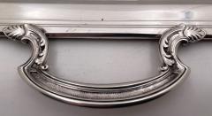 Belgian Silver Two Handled Early 20th Century Bar Tray in Art Deco Style - 3247184